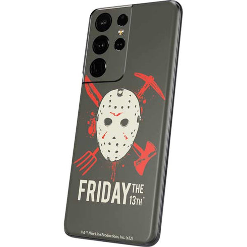 Warner Bros Friday the 13th Jason Voorhees Mask Galaxy S21 Ultra 5G Skin